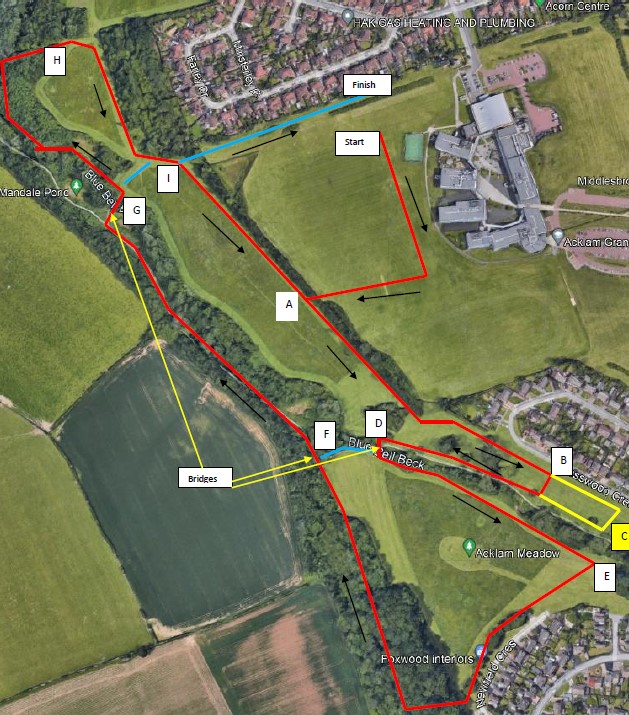 NYSD XC Sunday 9th October 2022 Billingham Marsh House Harriers AC